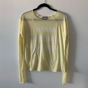 Wildfox ‘I Wanna Dance With Somebody' Top Size XS